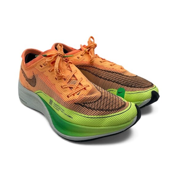 Nike Zoomx Vaporfly Next%2 Peach Cream Green Shock CU4123-801 Women's Size 7.5 - Picture 2 of 7
